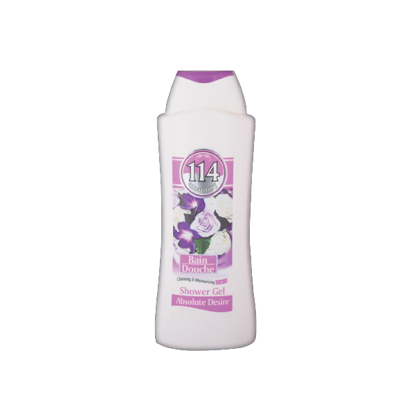 114 Amatoury 2in1 Absolute Desire Shower Gel | Moisturizing White Rose & Violet