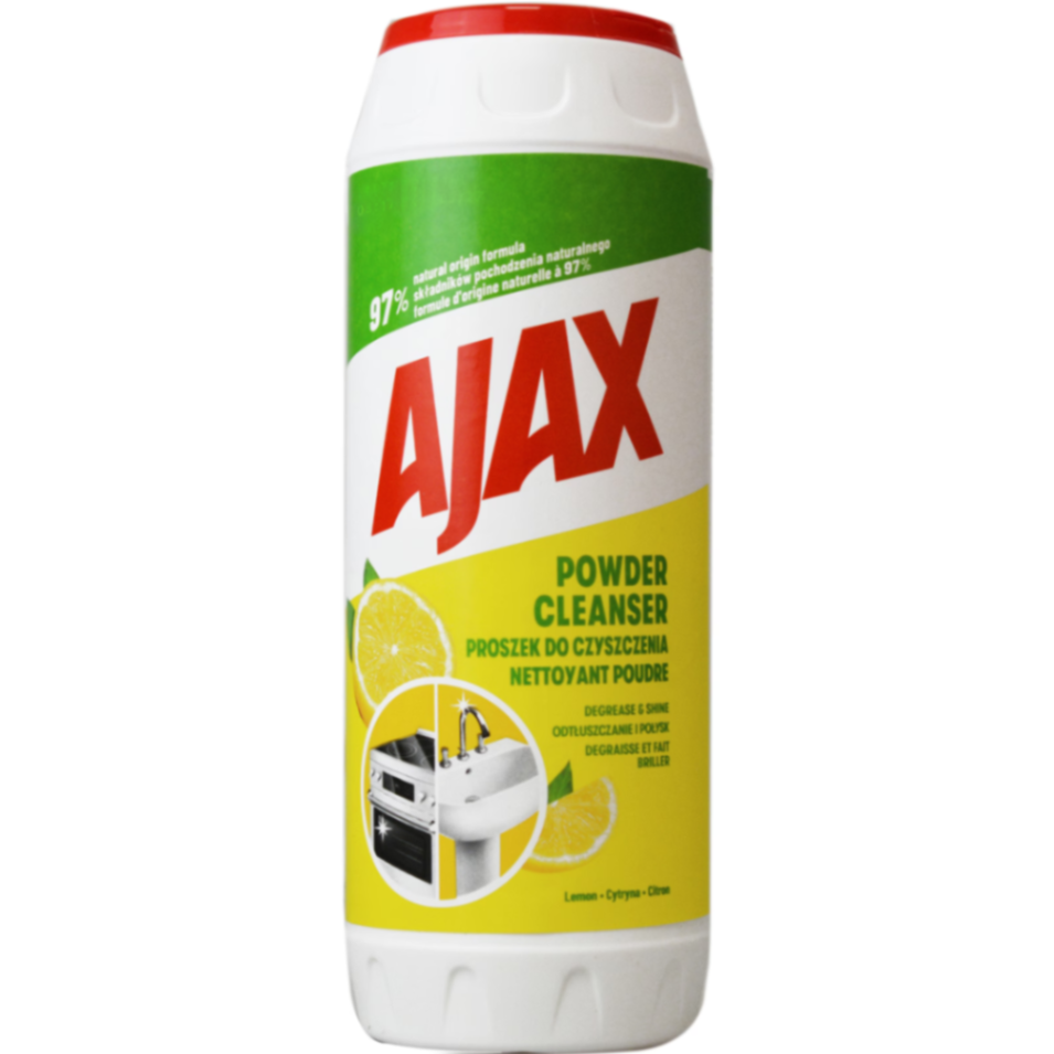 Ajax Scouring Powder Lemon Scent 450g