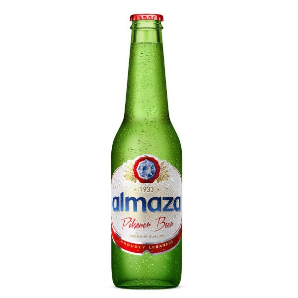 Almaza Beer Bottle | Premium Lager Beer – Smooth & Refreshing Taste