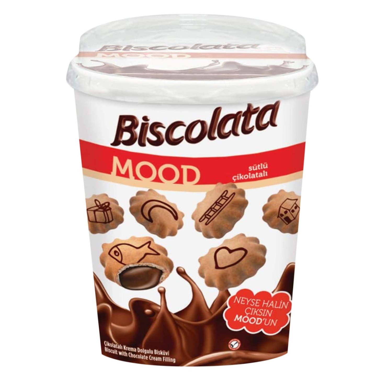 Biscolata Mood Chocolate Cream | Chocolate Cream Biscuits – Rich & Smooth Filling