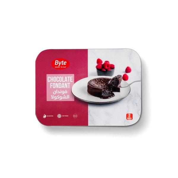 Byte Chocolate Fondant | Chocolate Fondant Dessert – Rich, Gooey & Ready to Serve