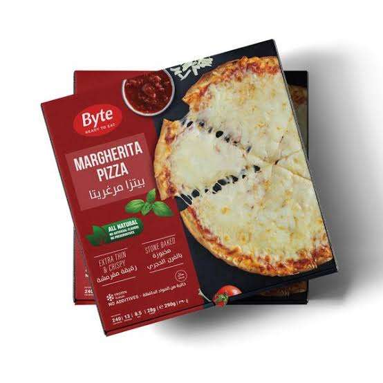Byte Margherita Pizza | Frozen Margherita Pizza – Classic, Cheesy & Ready to Bake