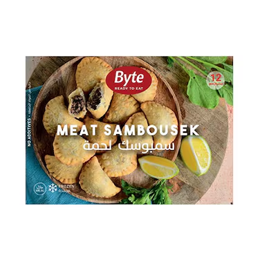 Byte Meat Sambousek | Frozen Meat Sambousek – Crispy, Savory & Ready to Cook
