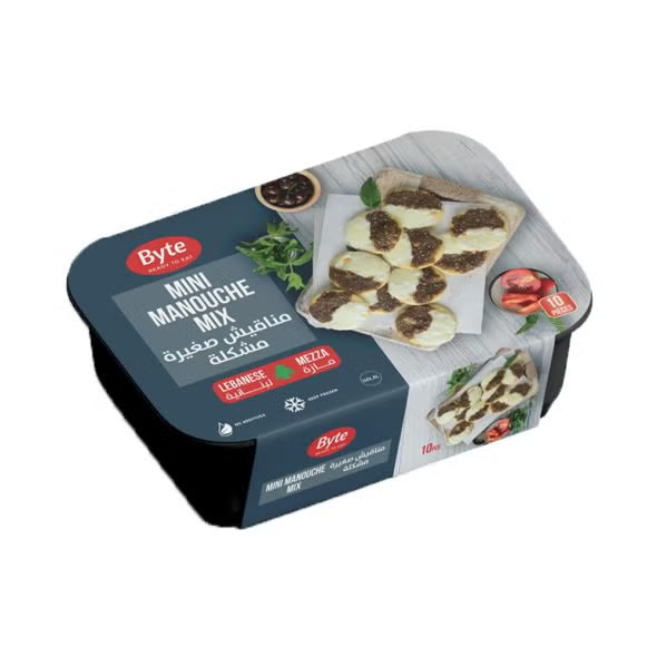 Byte Mini Mixed Manouche | Lebanese Mixed Manouche – Mini, Savory & Ready to Serve