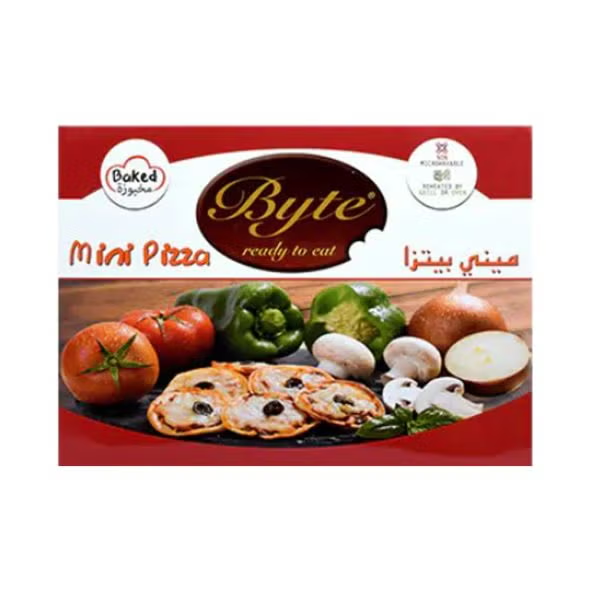 Byte Mini Pizza Bites | Frozen Mini Pizza Bites – Cheesy, Tasty & Easy to Serve