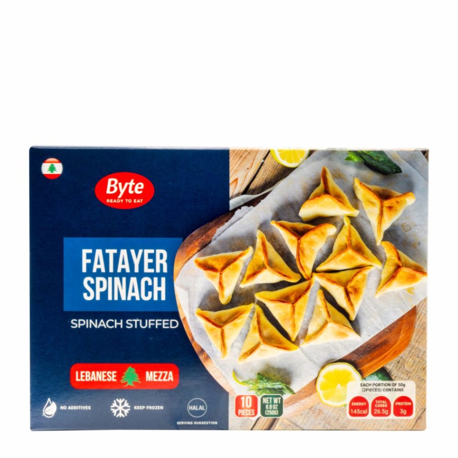 Byte Spinach Fatayer | Frozen Spinach Pastry – Authentic, Savory & Ready to Bake