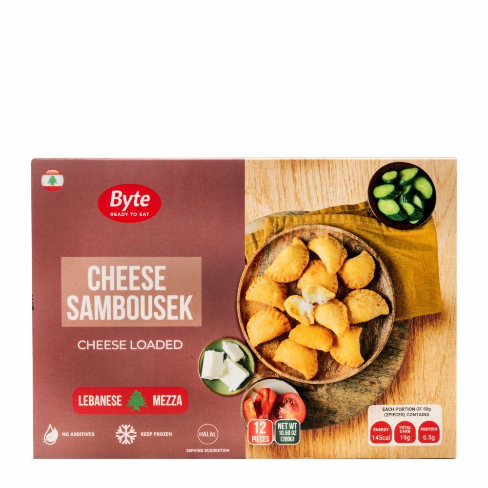 Byte Cheese Sambousek | Frozen Cheese Sambousek – Crispy, Creamy & Ready to Fry