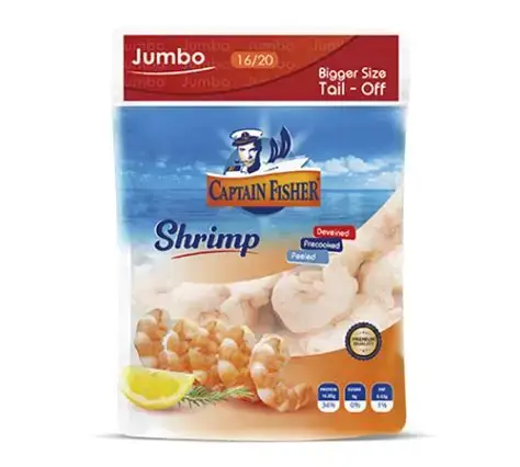 Captain Fisher Cooked Jumbo Shrimp 16 20