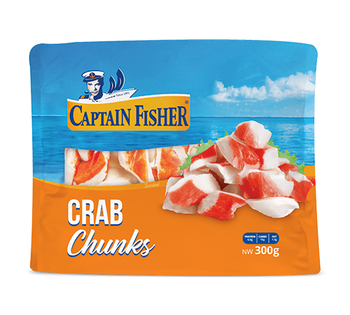 Captain Fisher Crab Chunk Surimi | Imitation Crab Chunks – Sweet, Tender & Ready to Use