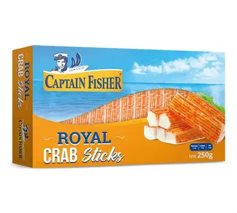 Captain Fisher Royal Crab Stick Surimi | Crab Stick Surimi – Sweet, Tender & Ideal for Sushi & Salads