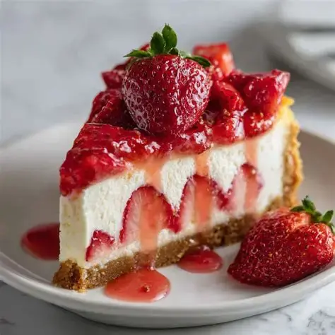 Maxims Frozen Cheesecake Strawberry 2* | Strawberry Grocery – Fresh Frozen, Convenient & Ready to Cook