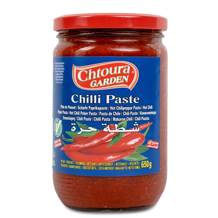Chtoura Chilli Paste 650g | Authentic Hot Chili Paste