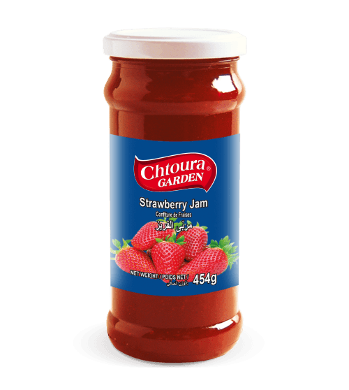 Chtoura strawberry Jam 454g | Premium Sweet Cherry Fruit Jam