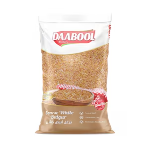 Daabool Coarse White Bulgur – Premium Cracked Wheat