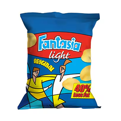 Fantasia Light Original Potato Chips 100g | Light Original Snack – Crunchy, Flavorful & Shareable