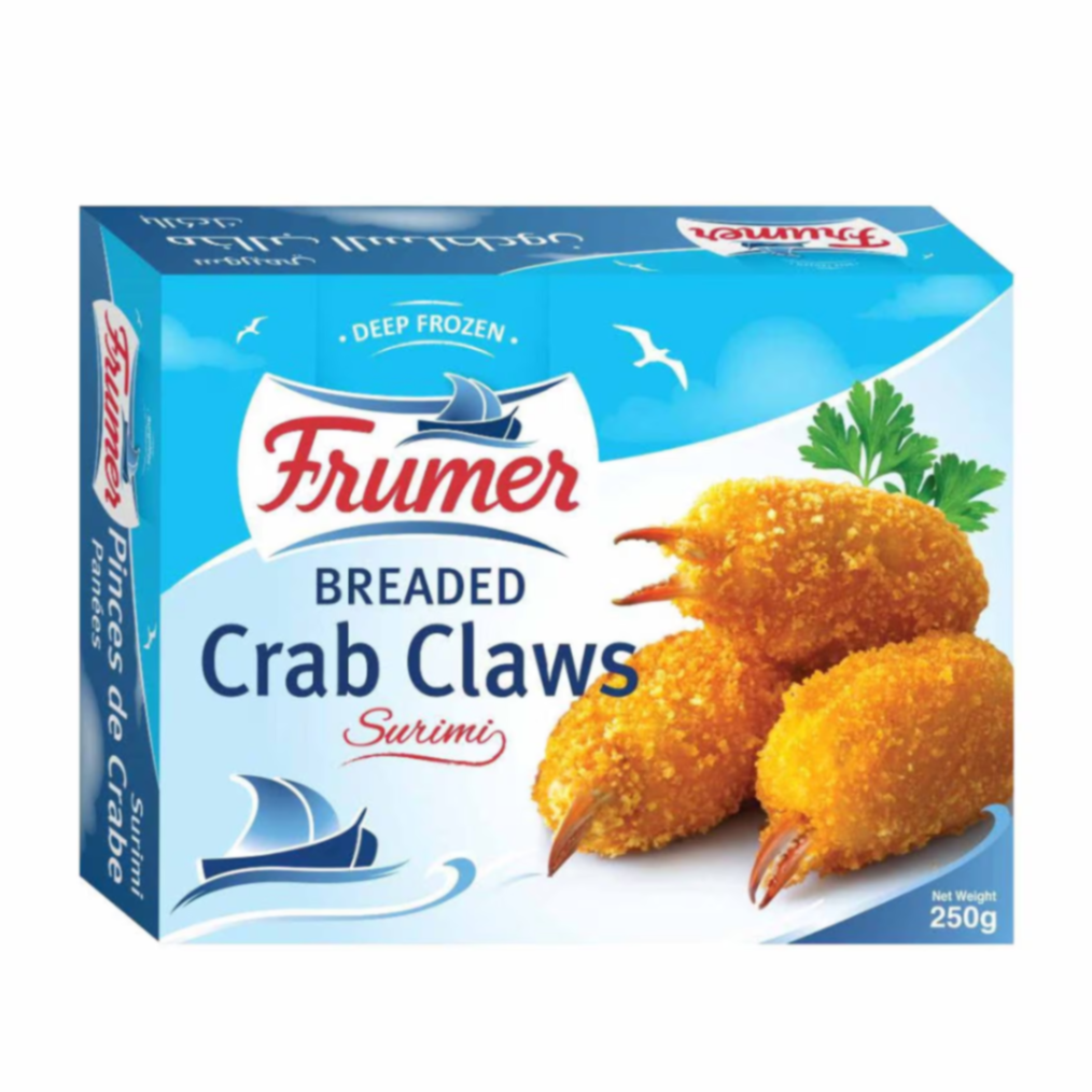 Frumer Breaded Crab Claws | Crispy Crab Claws – Savory, Golden & Ready to Cook