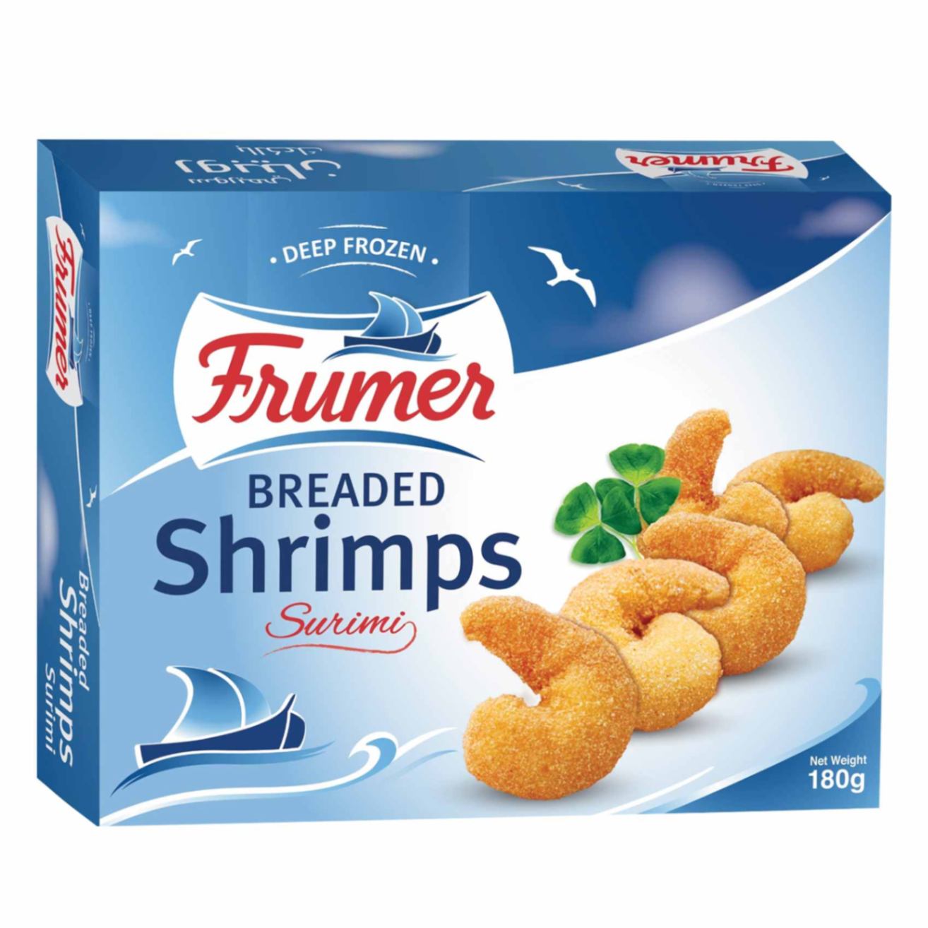 Frumer Breaded Surimi Shrimps | Crispy Surimi Shrimps – Golden, Crunchy & Ready to Fry