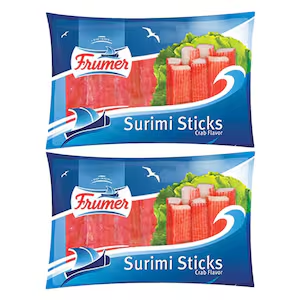 Frumer Surimi Crab Flavour Sticks | Crab Flavour Surimi Sticks – Sweet, Tender & Convenient