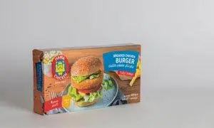 Hawa Chicken Breaded Chicken Burger Patties | Chicken Burger Patties – Crispy, Juicy & Easy to Serve