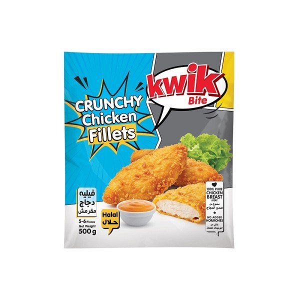 Kwik Crunchy Chicken Fillets | Crunchy Chicken Fillets – Crispy, Juicy & Ready to Cook