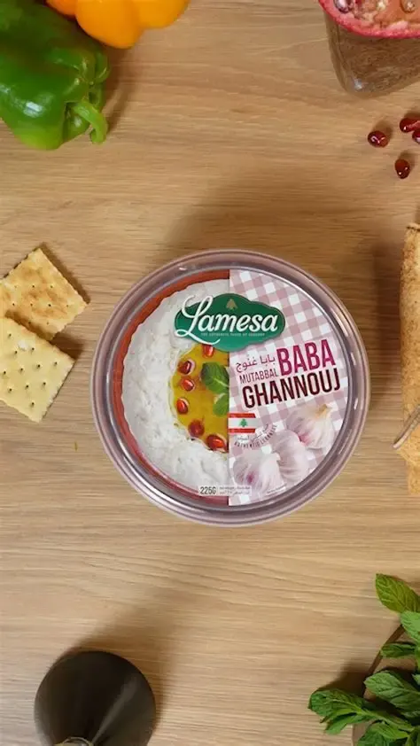 Lamesa Baba Ghanouj | Smoked Eggplant Dip – Traditional Lebanese Mezze