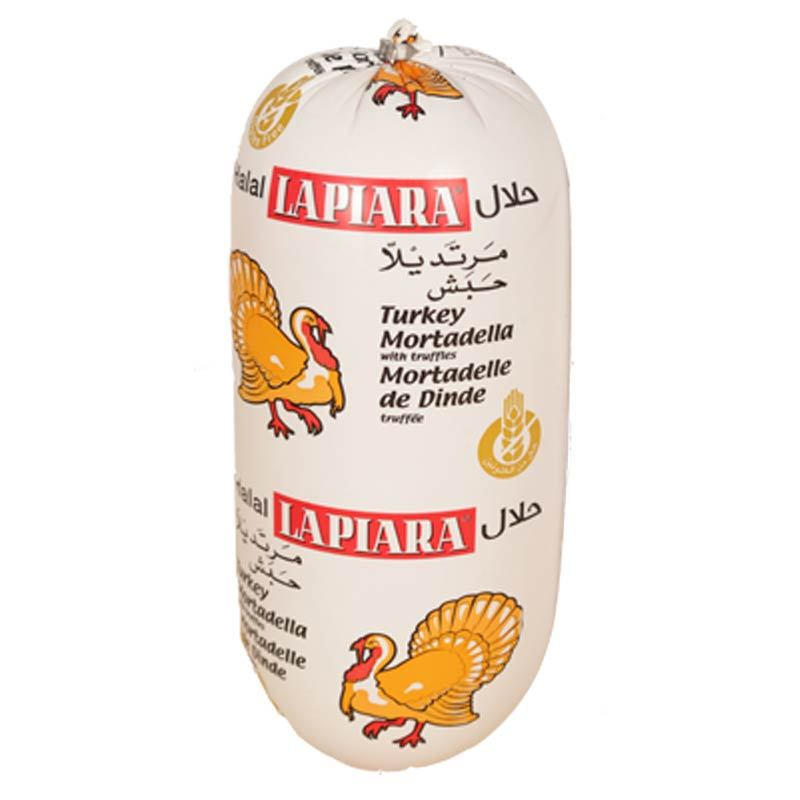Lapiara Turkey Mortadella | Turkey Mortadella Cold Cuts – Light, Savory & Ready to Serve