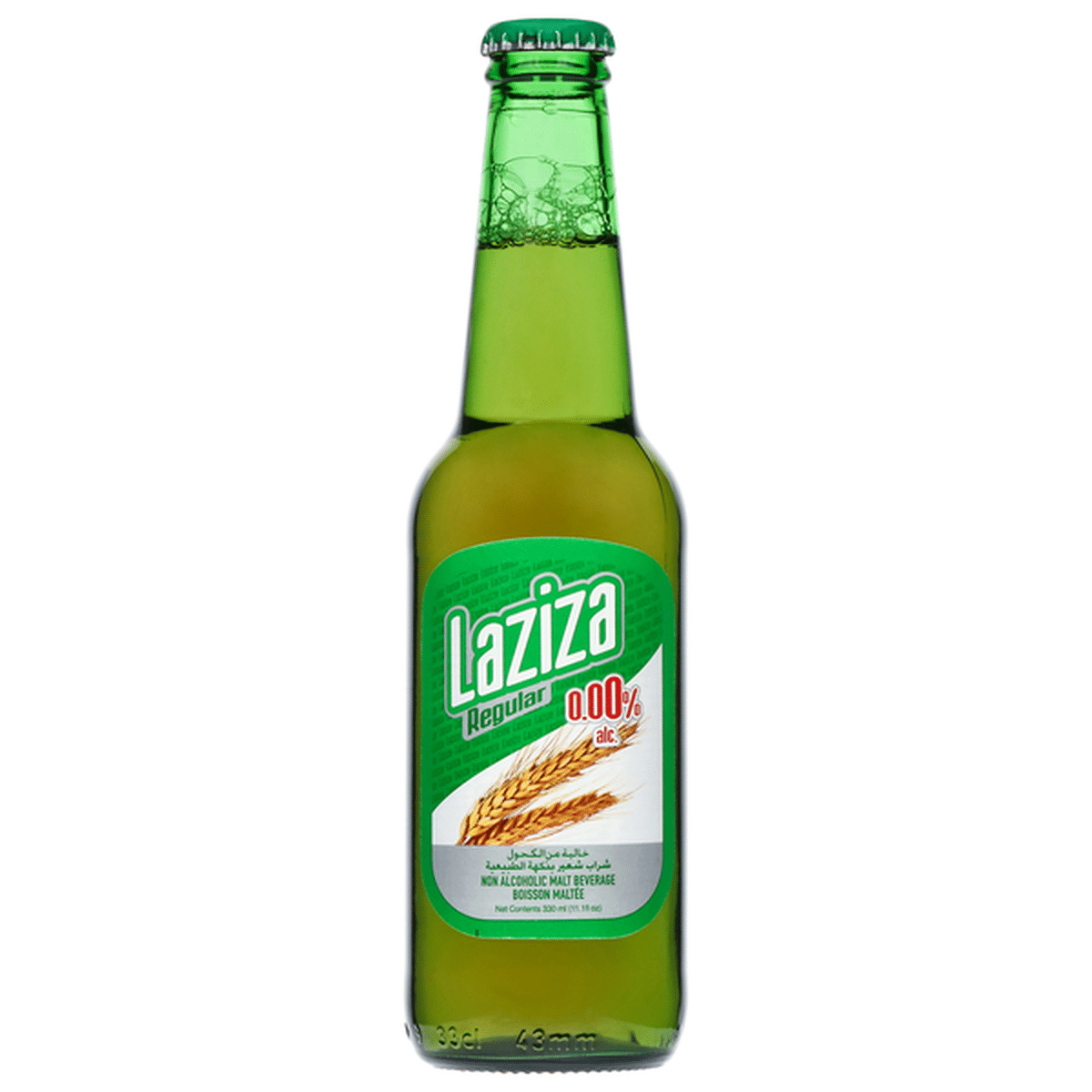 Laziza Non-Alcoholic Malt Beverage | Smooth & Refreshing Alcohol-Free Drink