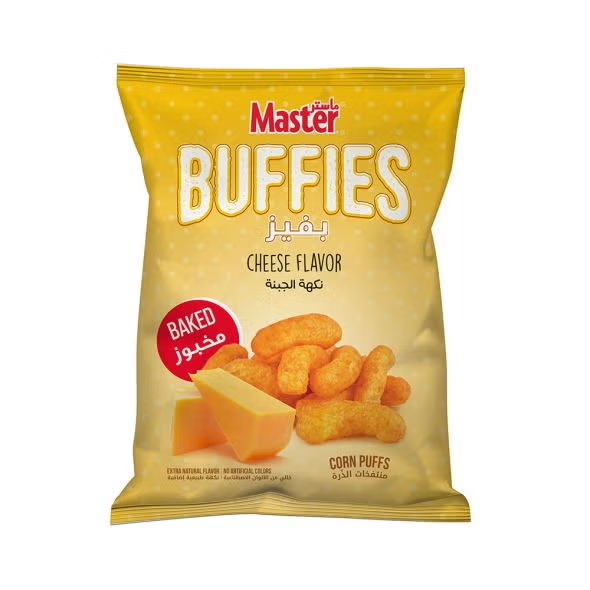 Master Puffs Snacks | Puffed Corn Snacks – Crunchy, Cheesy & Fun