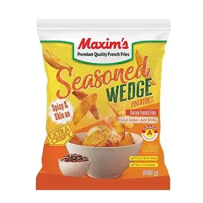 Maxims Seasoned Wedges | Seasoned Potato Wedges – Crispy, Golden & Easy to Prepare