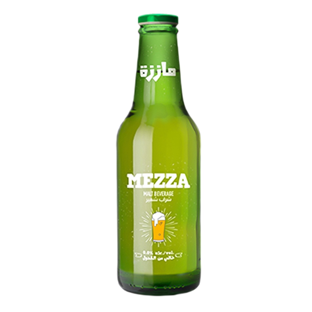 Mezza Malt Glass Bottle | Non-Alcoholic Malt Drink – Smooth Taste
