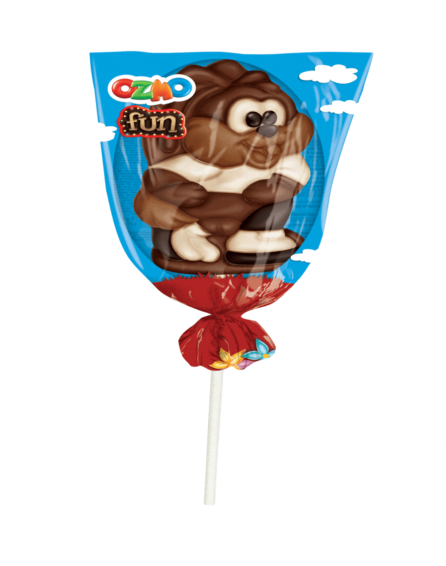 Ozmo Fun Chocolate Lollipop | Milk, White & Dark Chocolate – Fun, Sweet & Creamy
