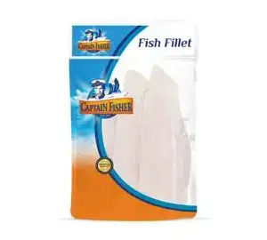 Captain Fisher Premium Pangasius Fillets | Frozen Pangasius Fish Fillets – Mild, White & Tender Fish