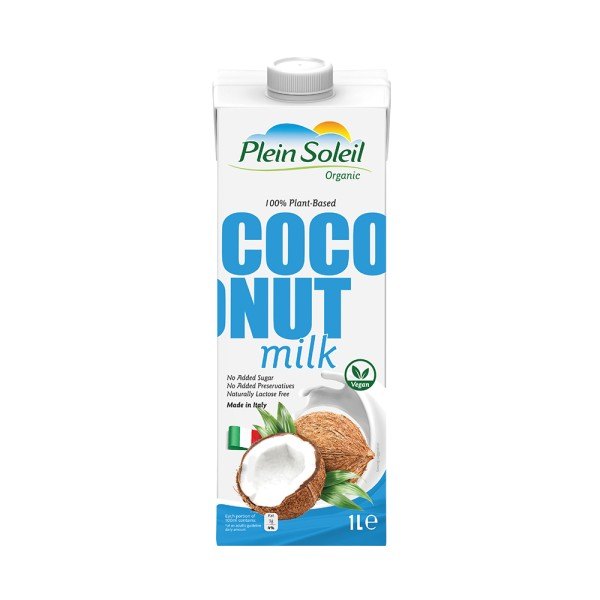 Plein Soleil Coconut Milk 1L | Dairy Free Coconut Beverage