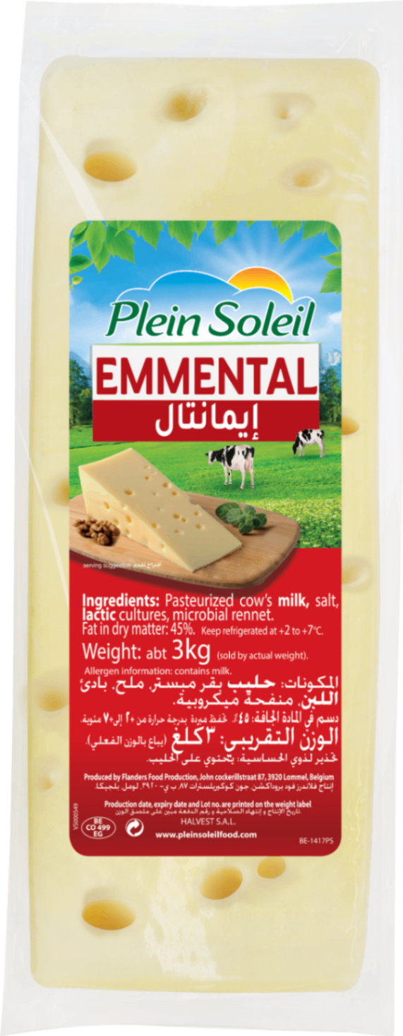 Plein Soleil Emmental Cheese Block