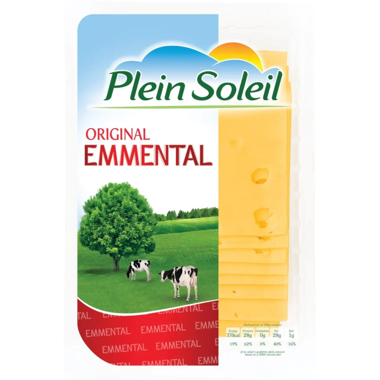 Plein Soleil Emmental Cheese Slices