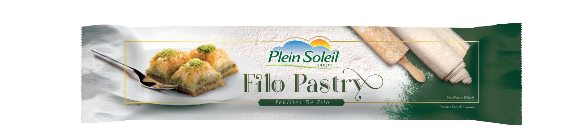 Plein Soleil Filo Pastry 400g | Thin Layer Pastry Sheets