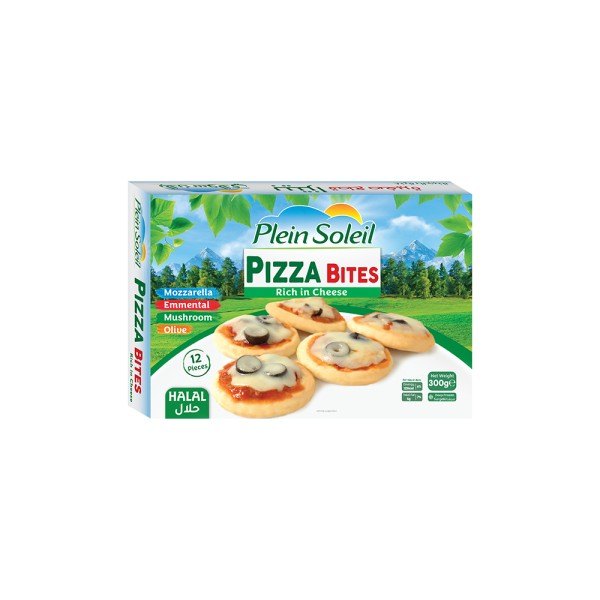 Plein Soleil Pizza Bites 300g | Frozen Mini Pizza Snacks