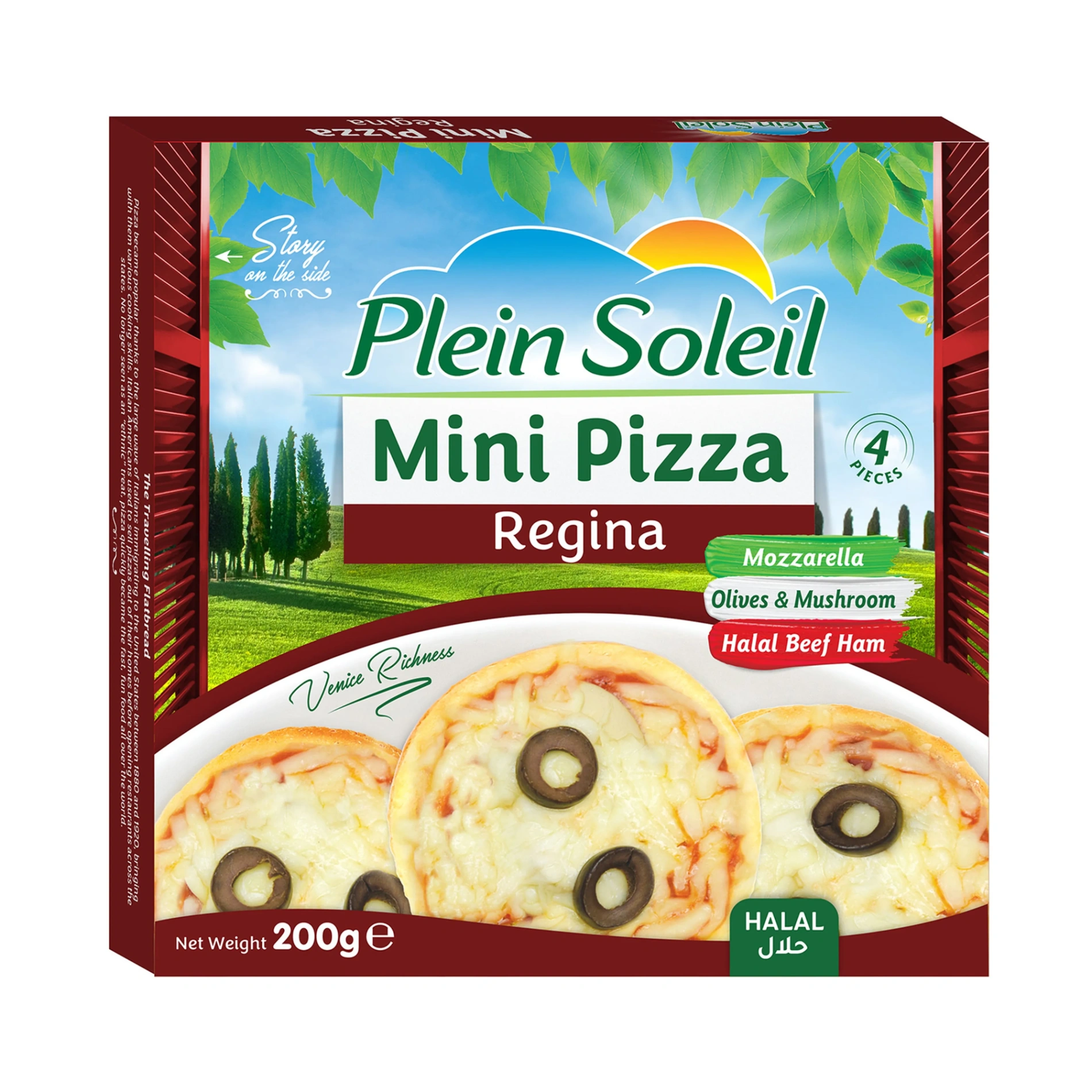 Plein Soleil Mini Pizza regina