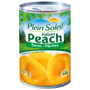 Plein Soleil Peach Halves | Premium Canned Peach Halves