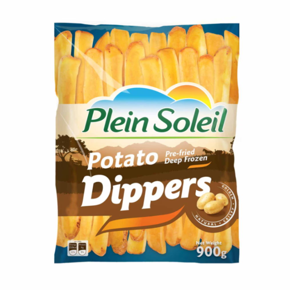 Plein Soleil Potato Dippers 900g | Crispy Frozen Potato Appetizers