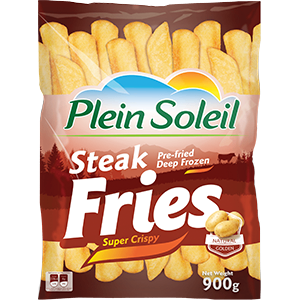 Plein Soleil Steak Fries 900g