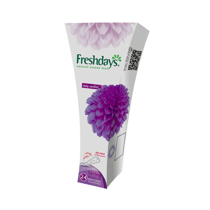 Private Fresh Days String Panty Liners – Daily Freshness & Comfortable Protection