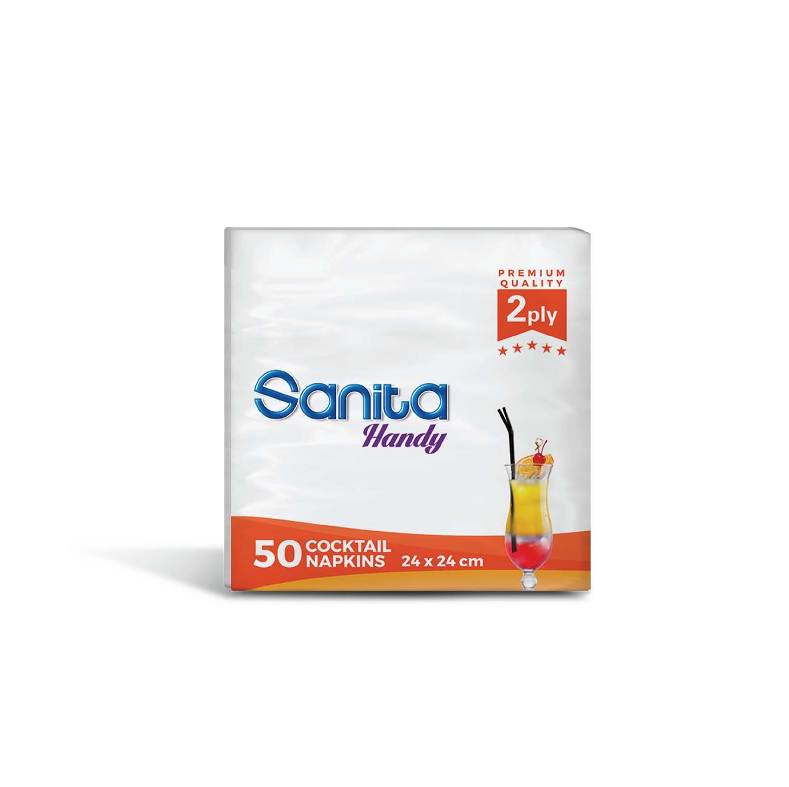SANITA Cocktail Handy Napkins | Premium Paper Napkins