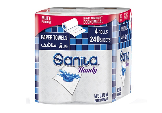 SANITA Handy Medium 4RL | Premium Kitchen Towels