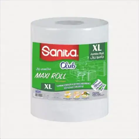 SANITA Maxi Kitchen Towels White | Absorbent Kitchen Rolls