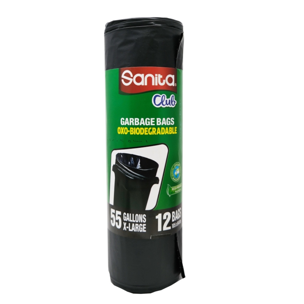 SANITA Trash Bags XLarge | Jumbo Trash Bags