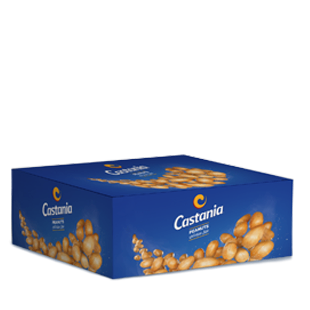 Castania Peanuts Box | Classic Roasted Peanuts – Crunchy Snack Pack