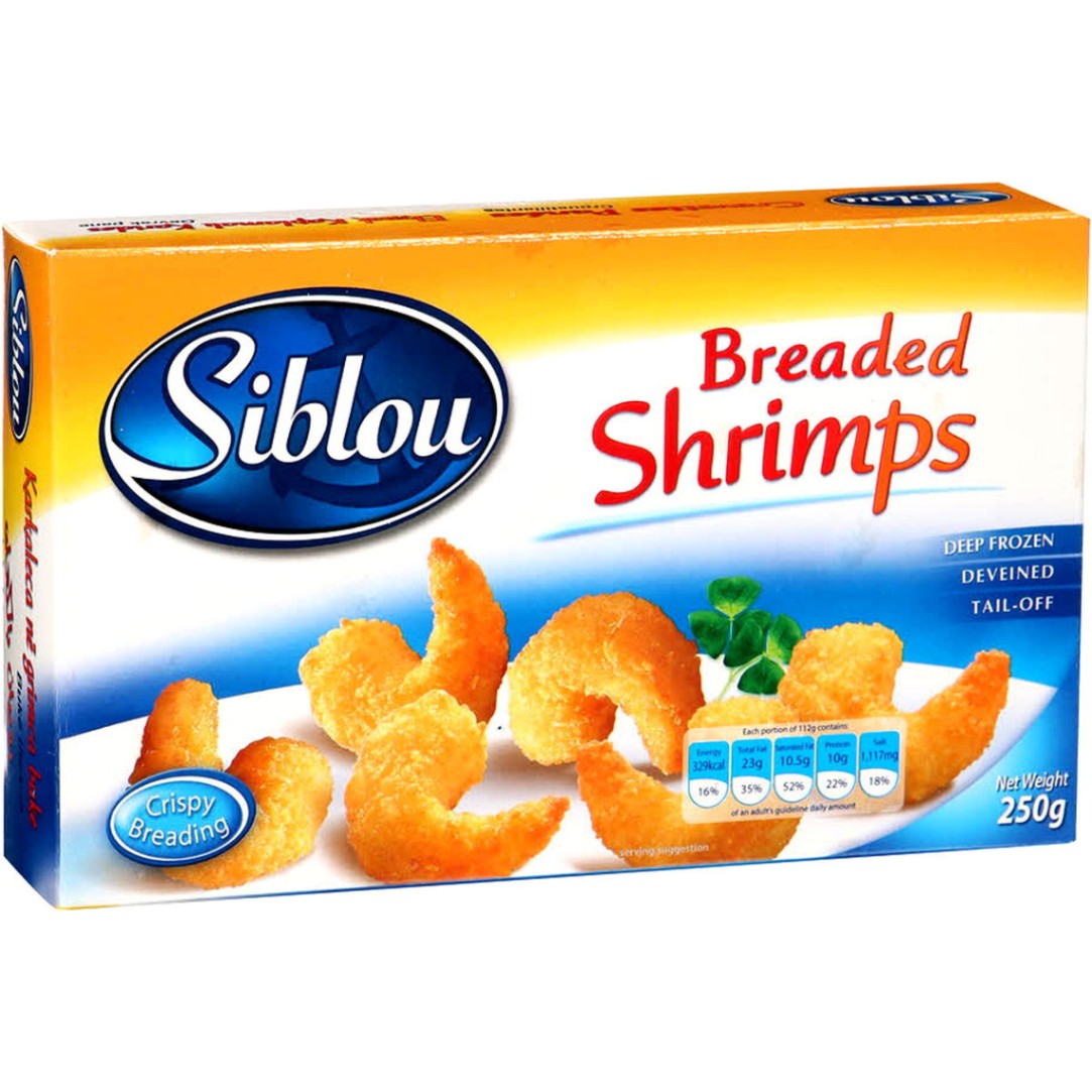 Siblou Breaded Shrimp 16/20 | Breaded Jumbo Shrimp – Crispy, Golden & Ready to Fry