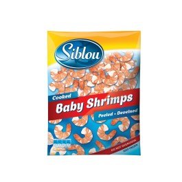 Siblou Cooked Baby Shrimp | Baby Cooked Shrimp – Small, Tender & Ready to Use