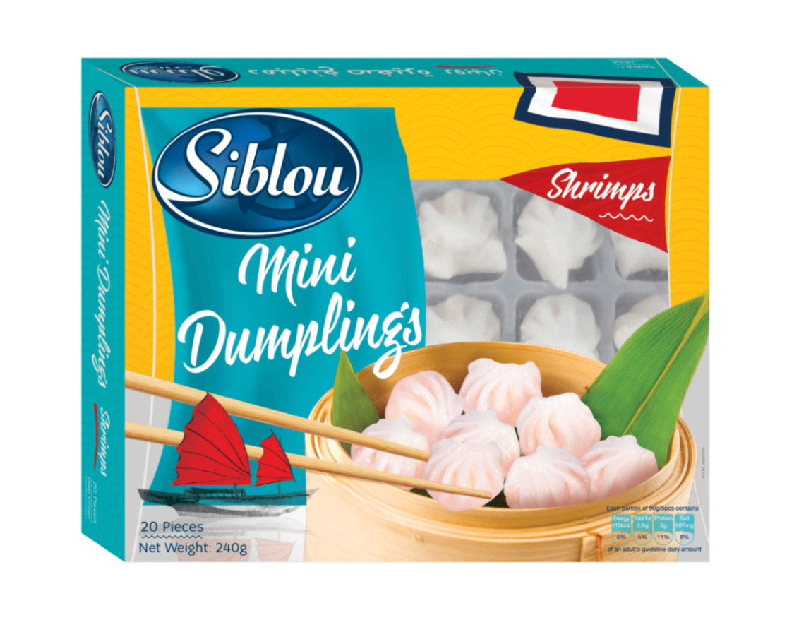 Siblou Mini Shrimp Dumplings | Mini Shrimp Dumplings – Tender, Savory & Easy to Serve